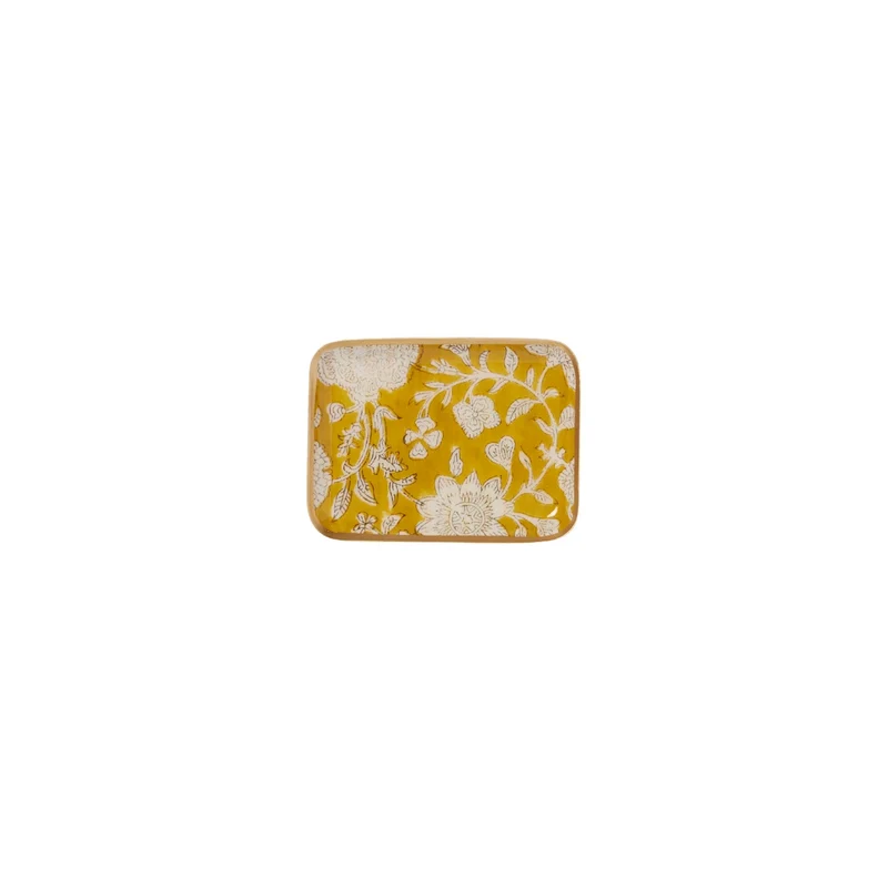 Plateau fleurs safran S