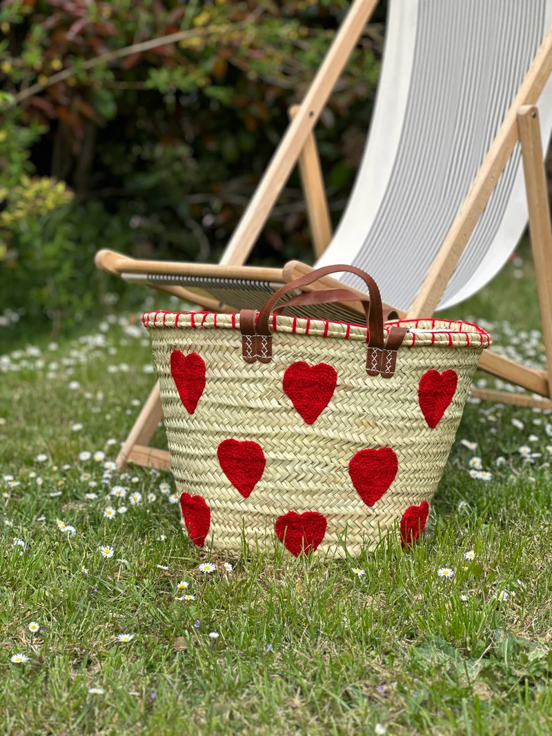Panier cœur L