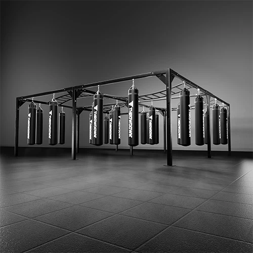 24 x 24 Freestanding Bag Rack