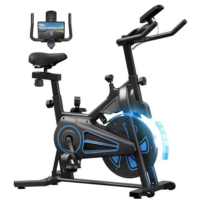 Vélo d'appartement spinning Fitmovéa QK116C – magnétique, volant 12 kg