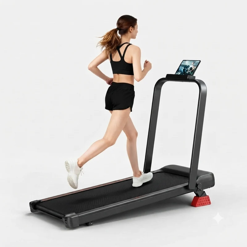Tapis de course pliable Fitmovéa U18F – 12 km/h, inclinaison 15 %, LED