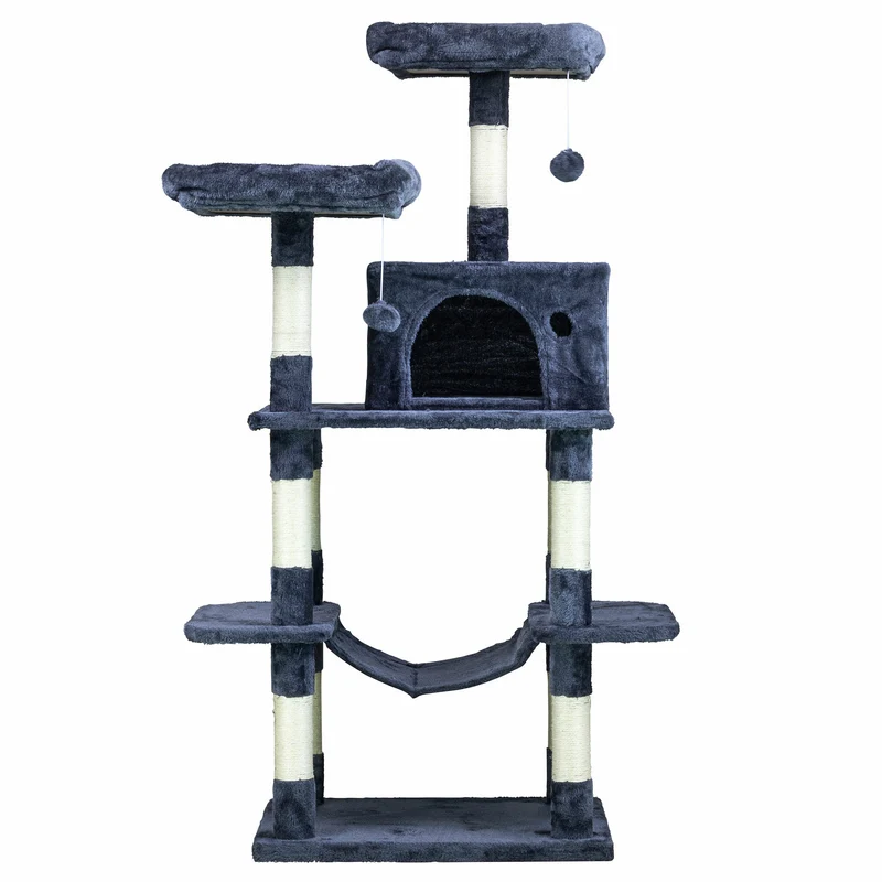 Trekker Cat Tree Mocha 145cm