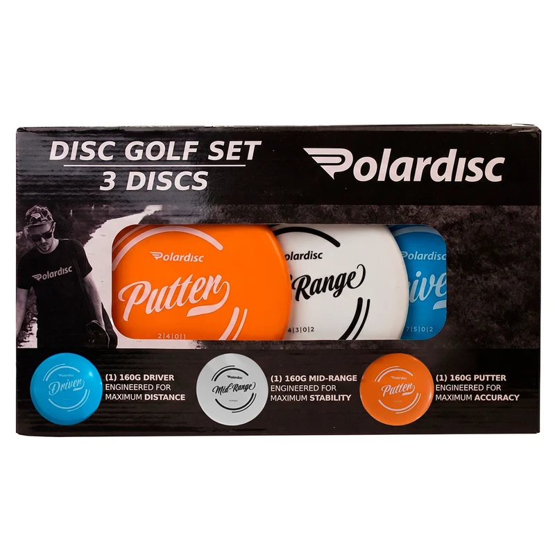 Polardisc Disc Golf Set - 3 Discs