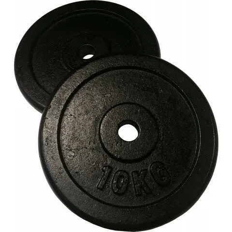 Weight Plates, Iron (2 x 2,5kg - 15kg) 30mm
