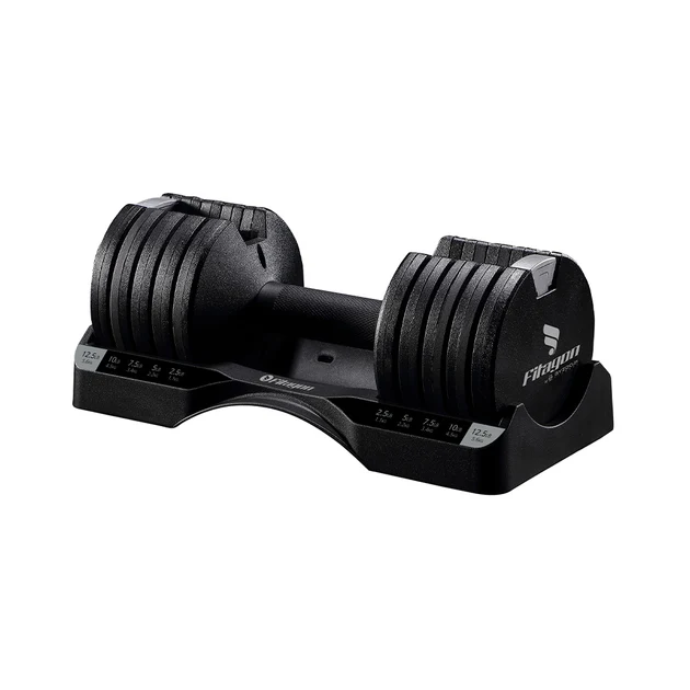 Fitagon Verstellbare Kurzhantel Flex (Schwarz)