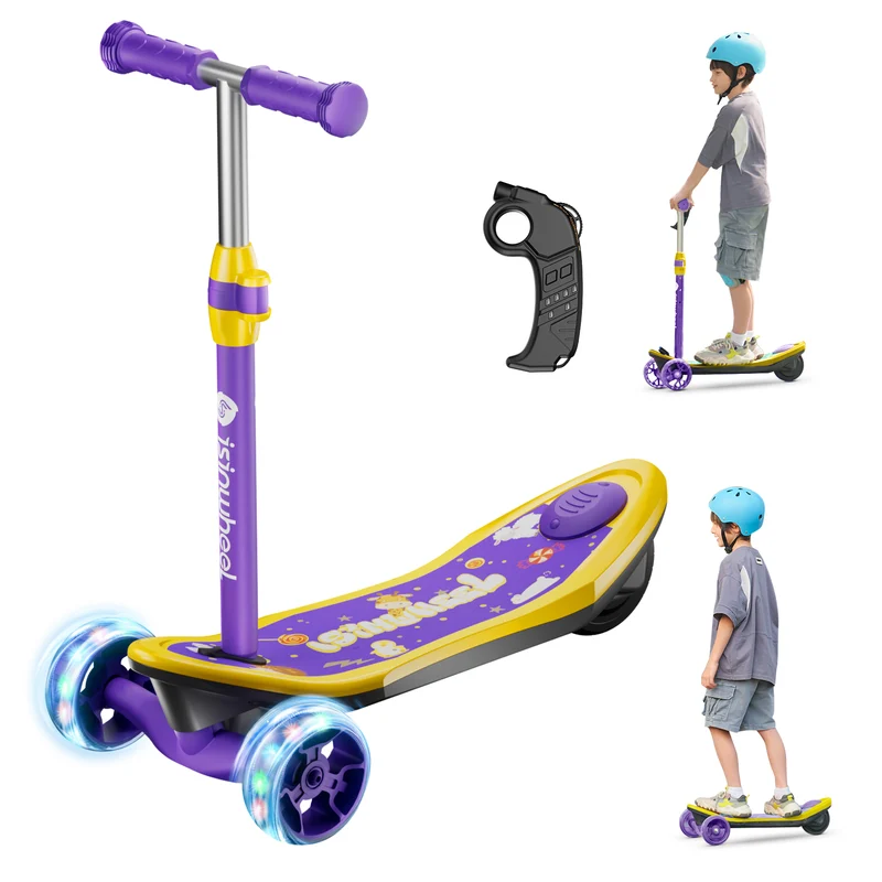 isinwheel MiniSpider trottinette électrique 2 en 1 pour enfants