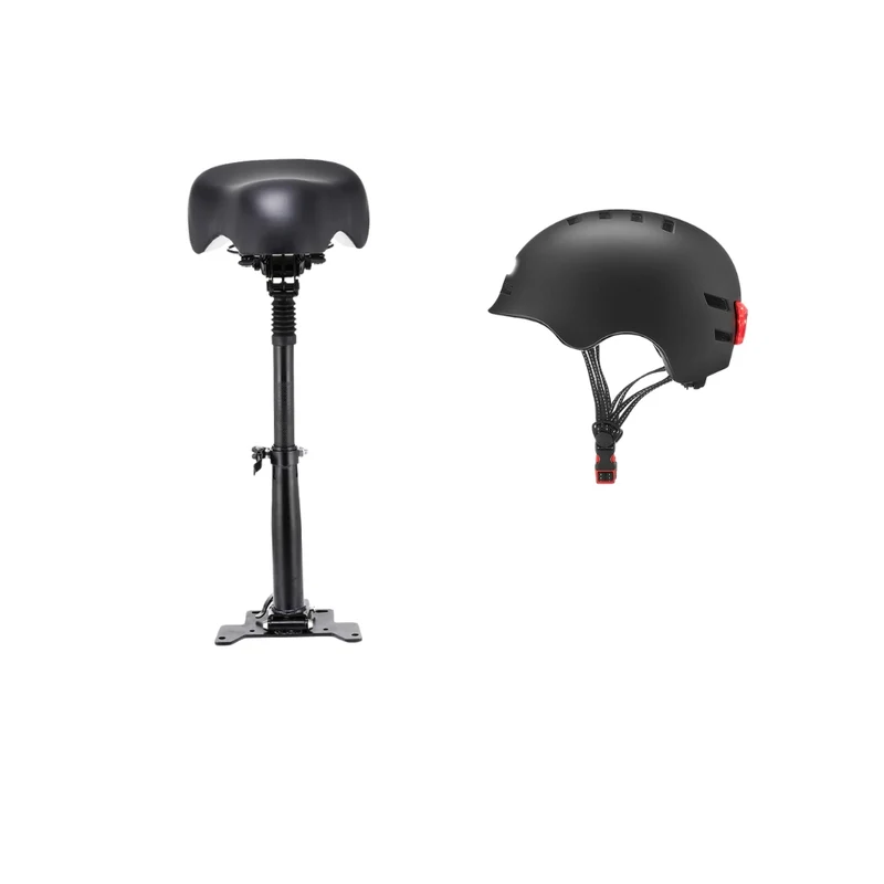 Ensemble siège + casque pour scooter électrique