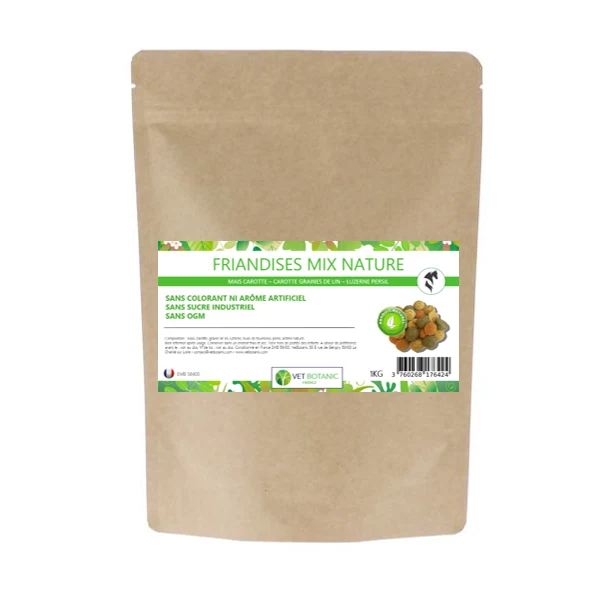 MIX FRIANDISES CHEVAL – Naturelles et sans sucre ajouté