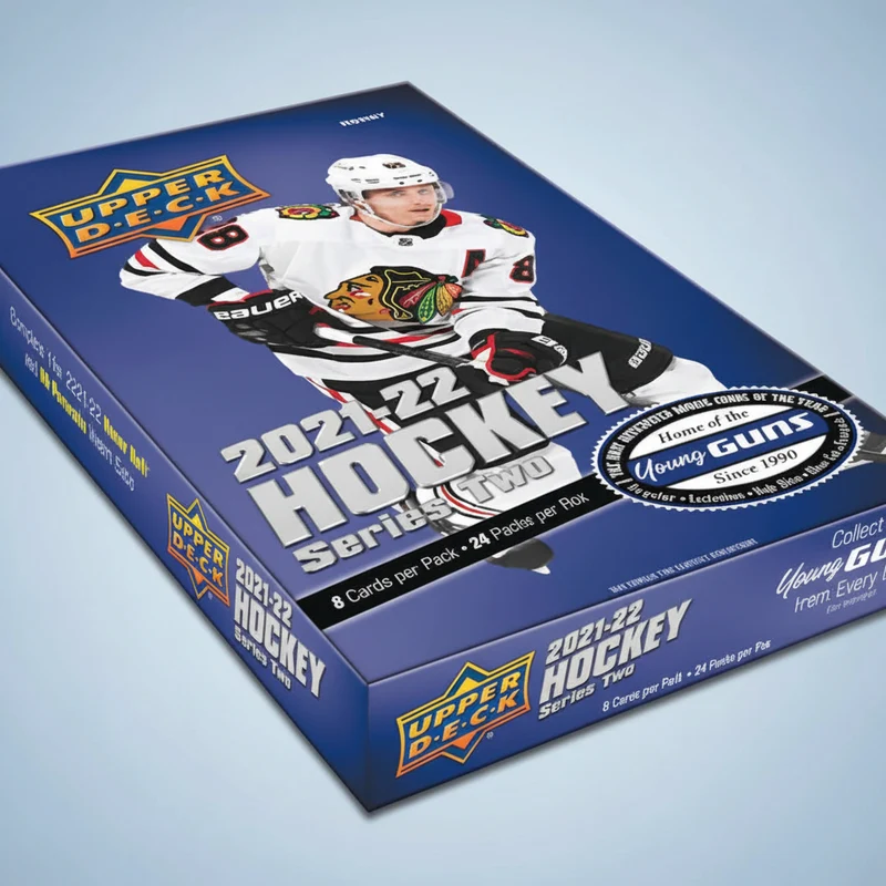 HOCKEY UPPER DECK – Serie 2 2021-2022 – BOITE HOBBY (Anglais) (