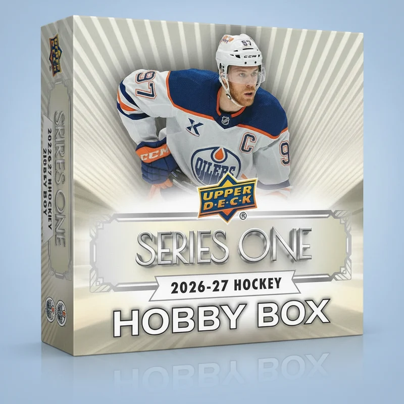 🚨PRÉCOMMANDE 🚨HOCKEY UPPER DECK – Serie 1 2026-2027 – Boite HOBBY (1) (Anglais)