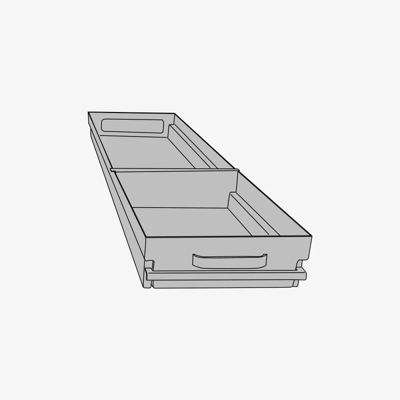 SpaceSlide Heckauszug/Lastenauszug für VW T5 / T6 / T6.1 Multivan & Beach von SpaceCamper Modular