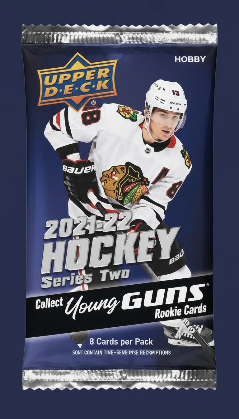 HOCKEY UPPER DECK – Serie 2 2021-2022 – PAQUET HOBBY (1) (Anglais)