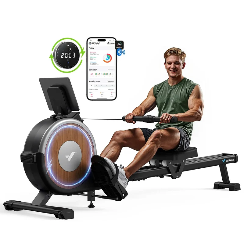 Q1S-Pro SELF-POWERED Magnetic Rowing Machine For Home Use