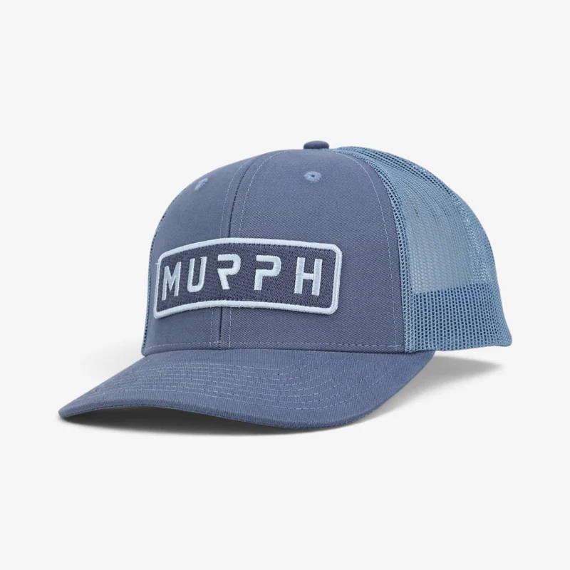 Casquette Murph Trucker – Bleu Acier