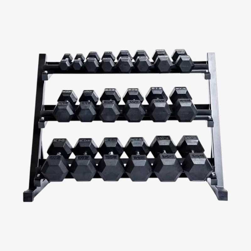 Ensemble haltères 5-50lbs avec support de rangement ( 550lbs )