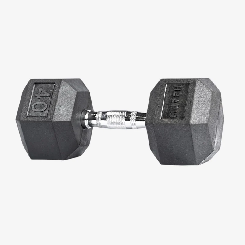 Haltères hexagonaux - unité ( 5lbs - 100lbs )