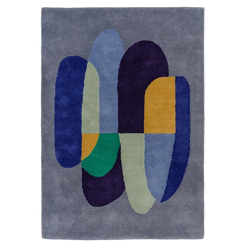 Tapis gris Pluriel