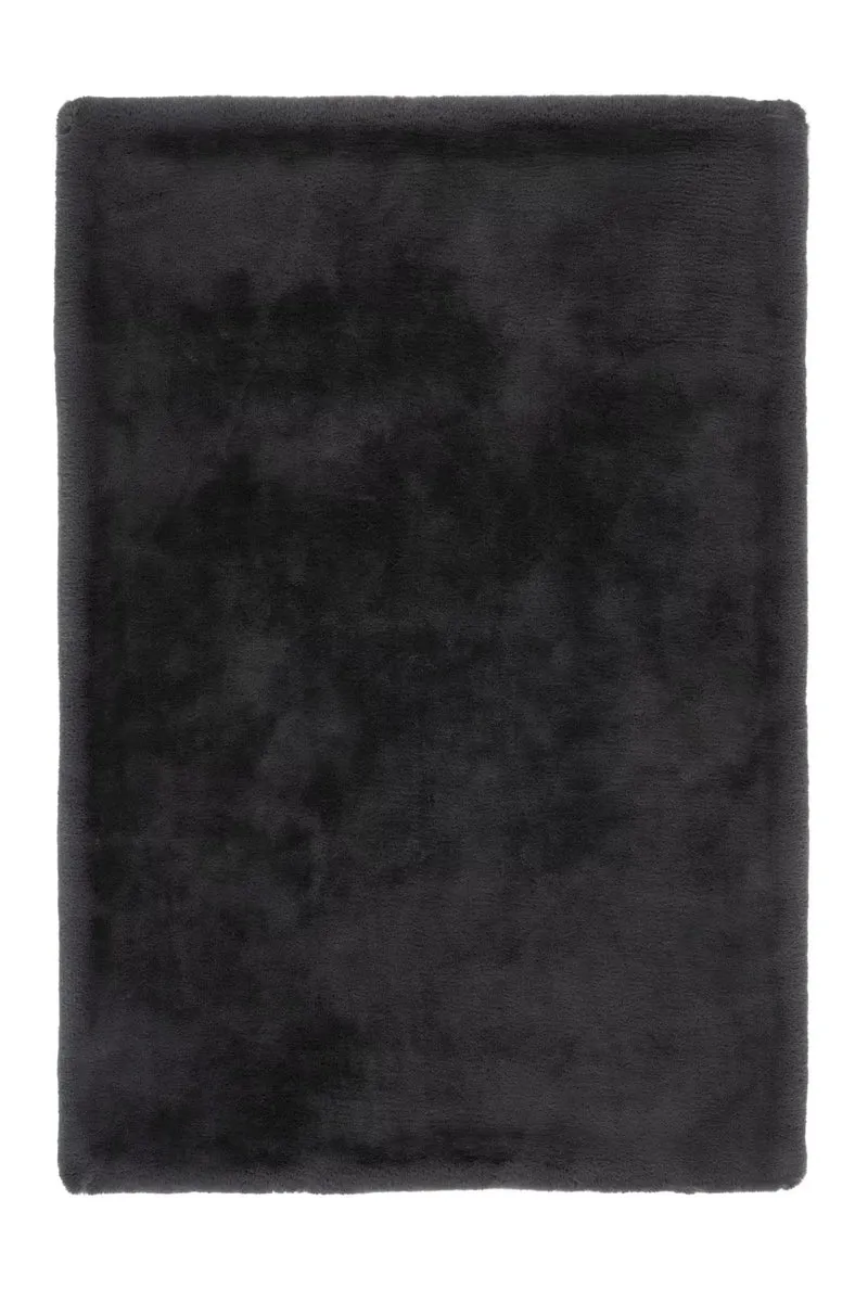 Tapis Haeven Anthracite - Super doux,Super Epais, Moelleux et Moderne