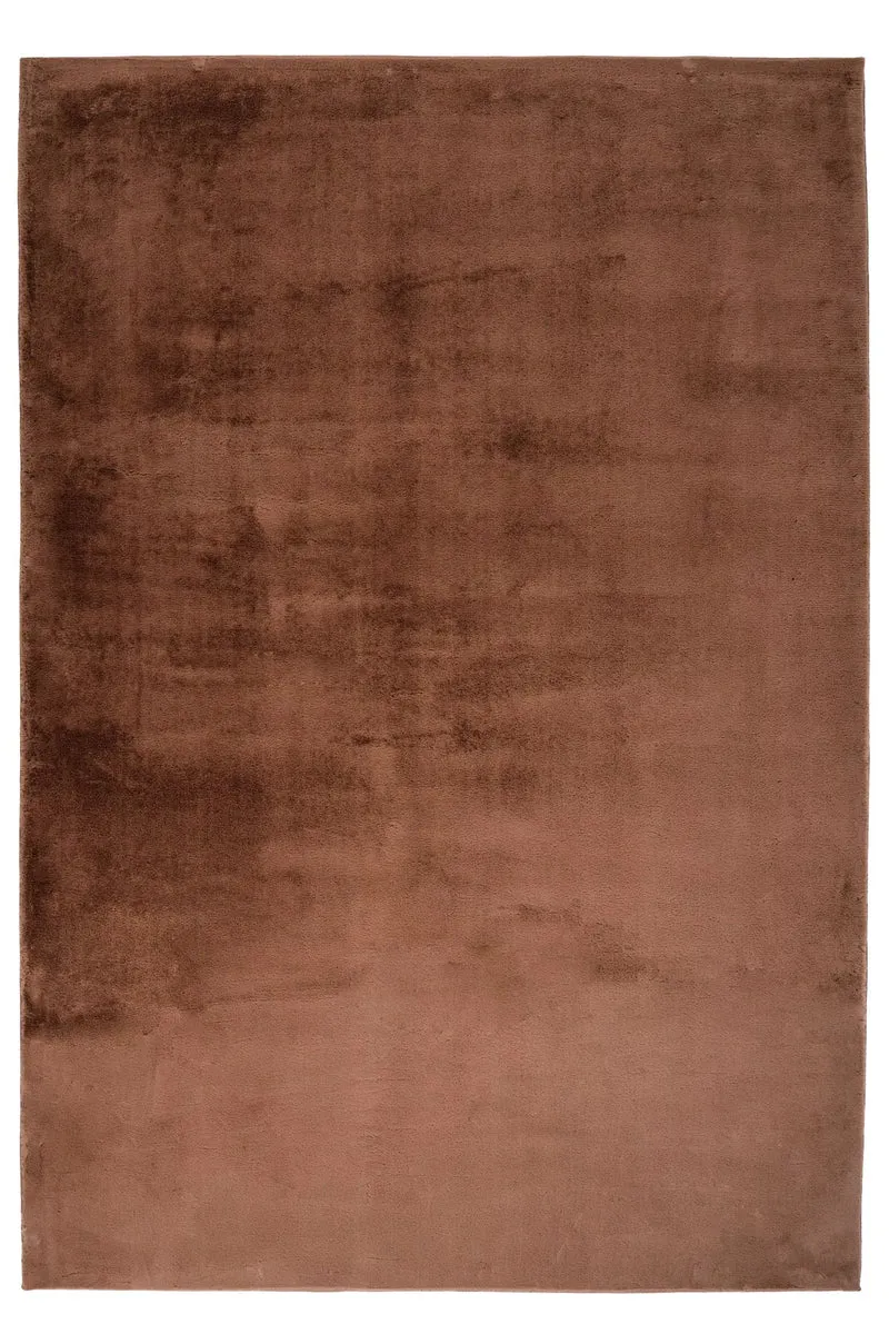 Tapis Paradise Terra / Chocolat Super Doux, Epais, Moelleux et Moderne (Copie)