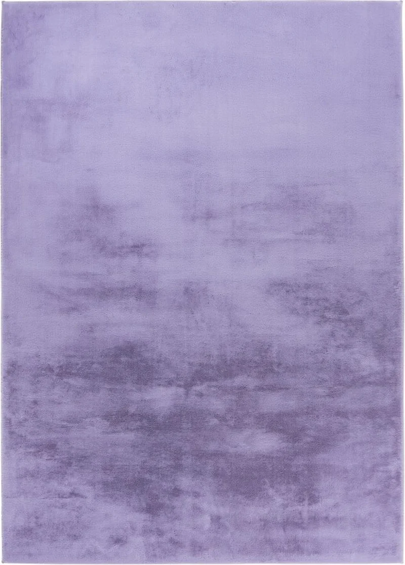 Tapis Paradise Lavande Violet Clair Super Doux, Epais, Moelleux et Moderne