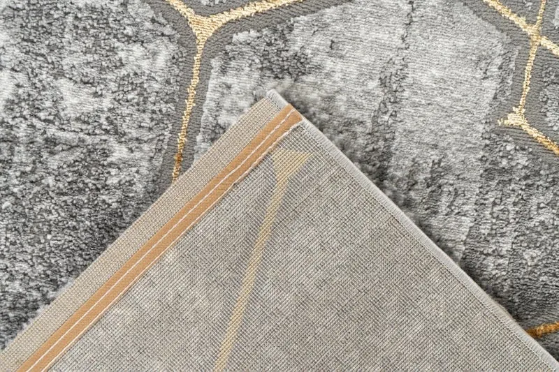Tapis Maris 405 Gris - Or -Doré