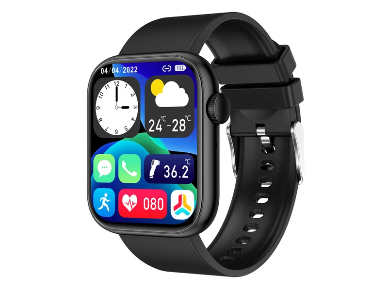 "Montre connectée - Edition Gamma - Noire Compatibilité : iOS (à partir d’iOS 8.0) et Android (à partir d’Android 4.4)Application : GloryFit" - Default Title