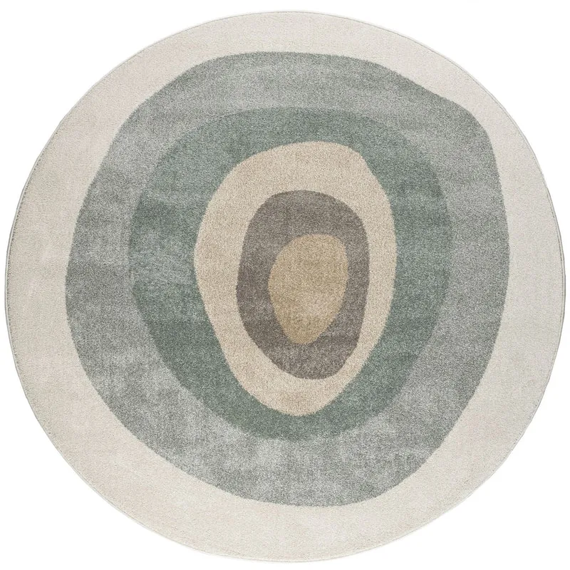 Tapis rond Organik