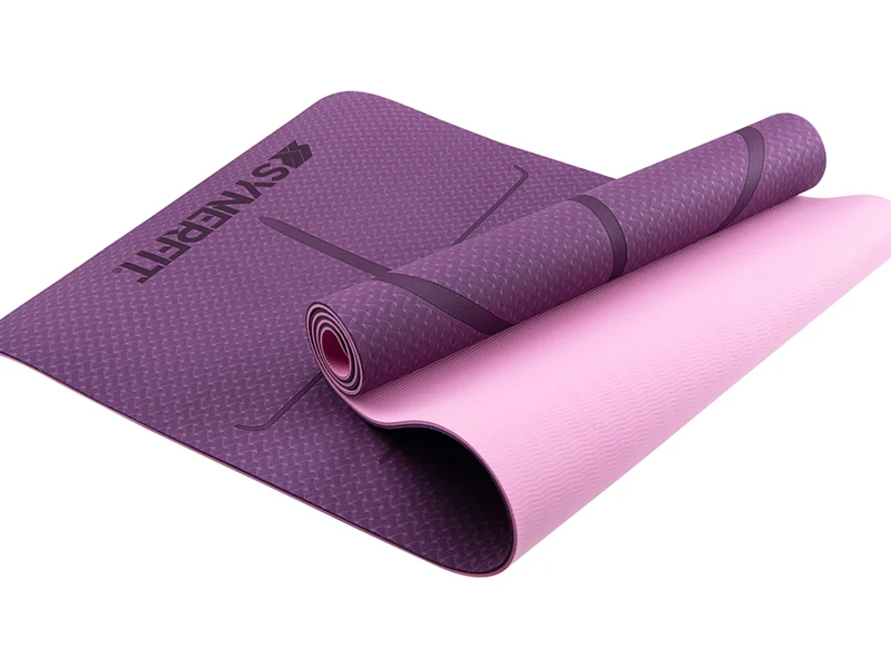 Tapis de Yoga antidérapant - Modèle Zenith edition 2024-en caoutchouc naturel colorie Violet