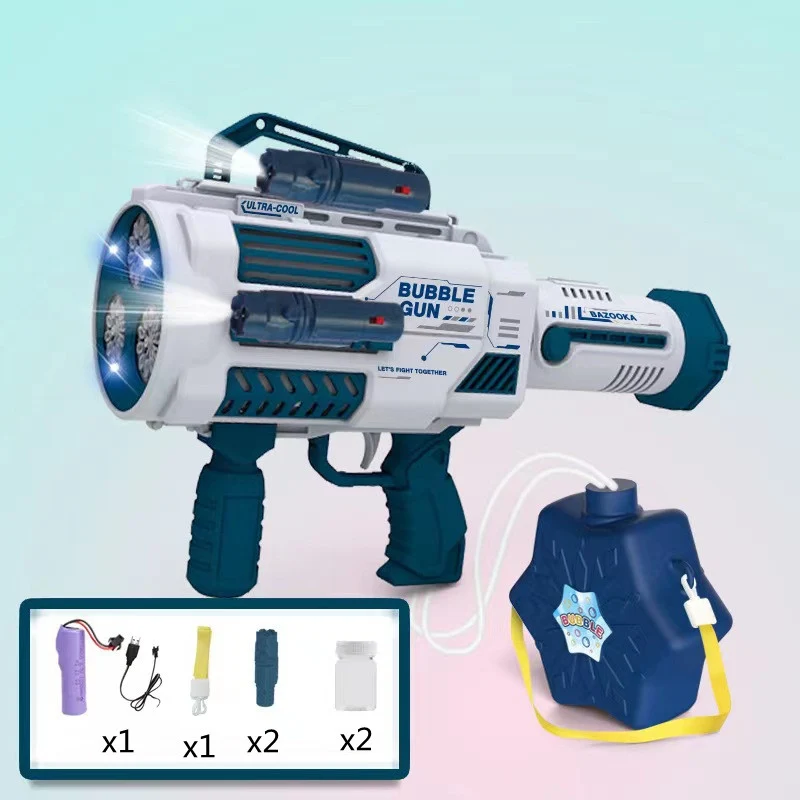Pistolet à Bulles Automatique Fusée
