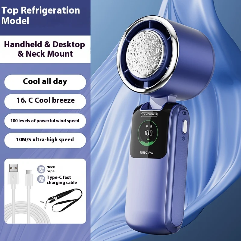 Ventilateur Portable USB avec Pack de Glace