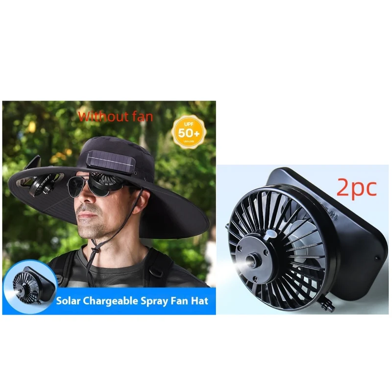 Ventilateur Portable Camouflage Vert Militaire