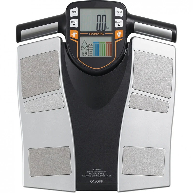 Balance Impédancemètre Homefit – Analyse Segmentaire 12 Mesures – 5 Profils – Écran LCD – 150 kg
