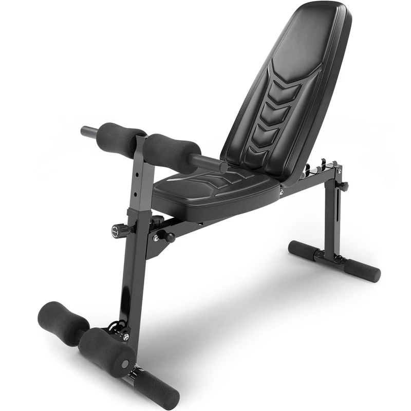 Banc de Musculation Homefit EvoFit – 8-en-1 – Dossier 5 Positions – Pliable – Charge Max. 110 kg