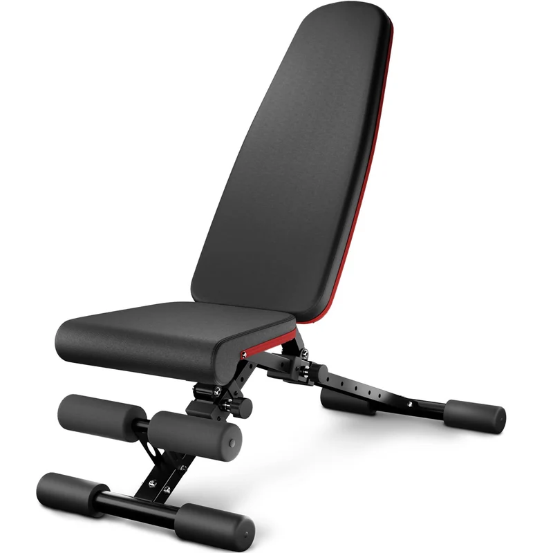 Banc de Musculation Homefit CoreMax – 40+ Positions – Pliable – Dossier 8 Niveaux – Charge Max. 180 kg