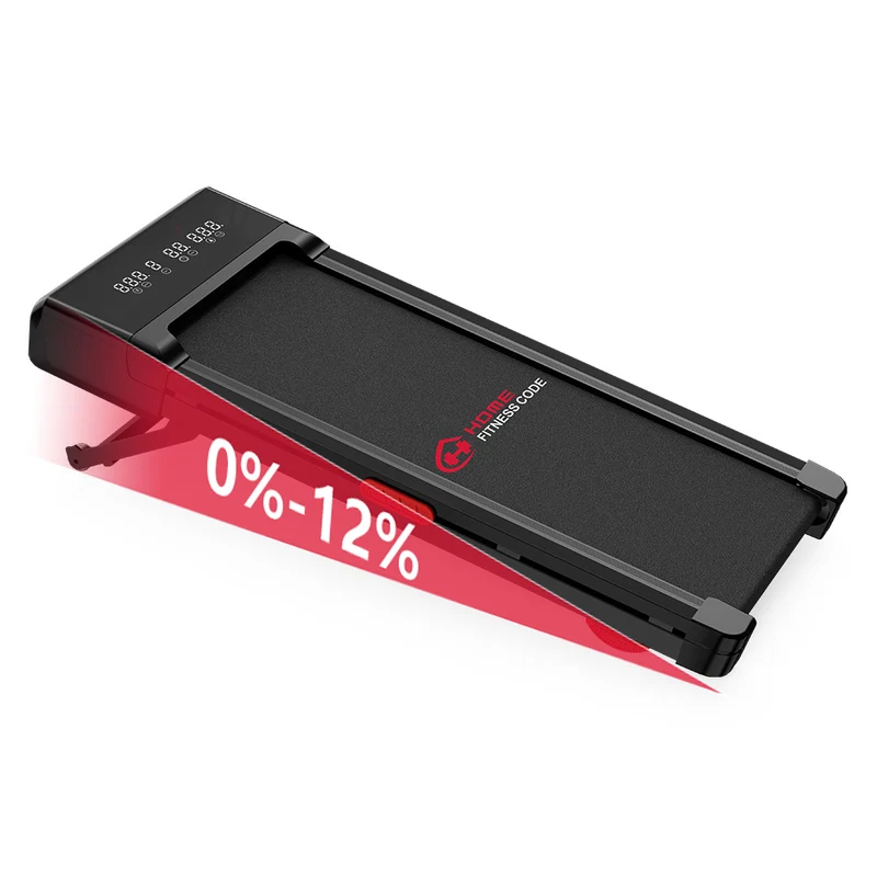 Tapis de Course Y1 avec Inclinaison Automatique de 0 à 12%, Vitesse de 1-10KM/H
