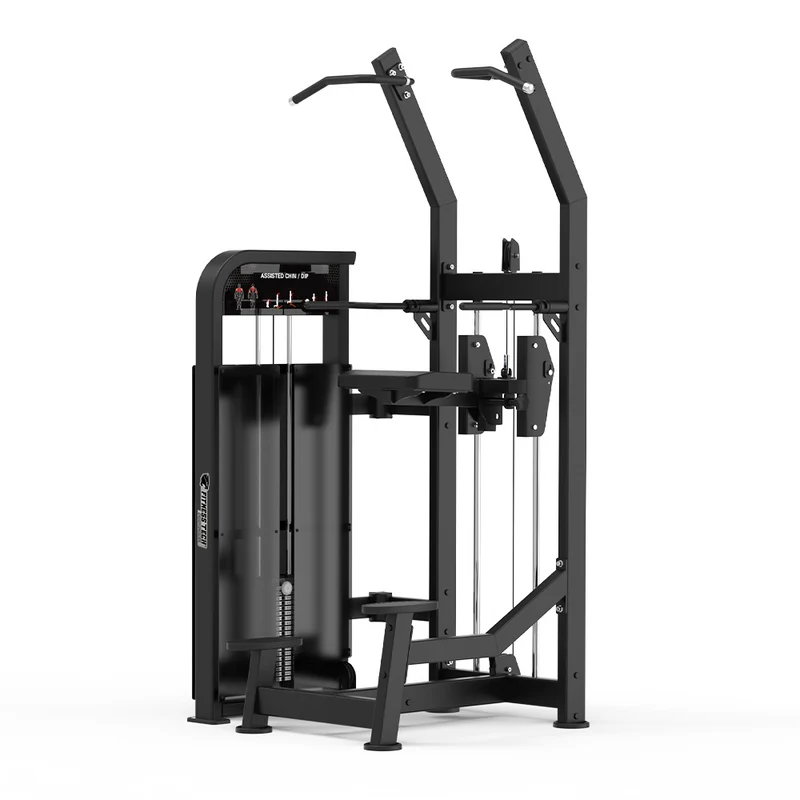 Tractions et Dips Assistés | Machine sélectorisée double - Compact Series
