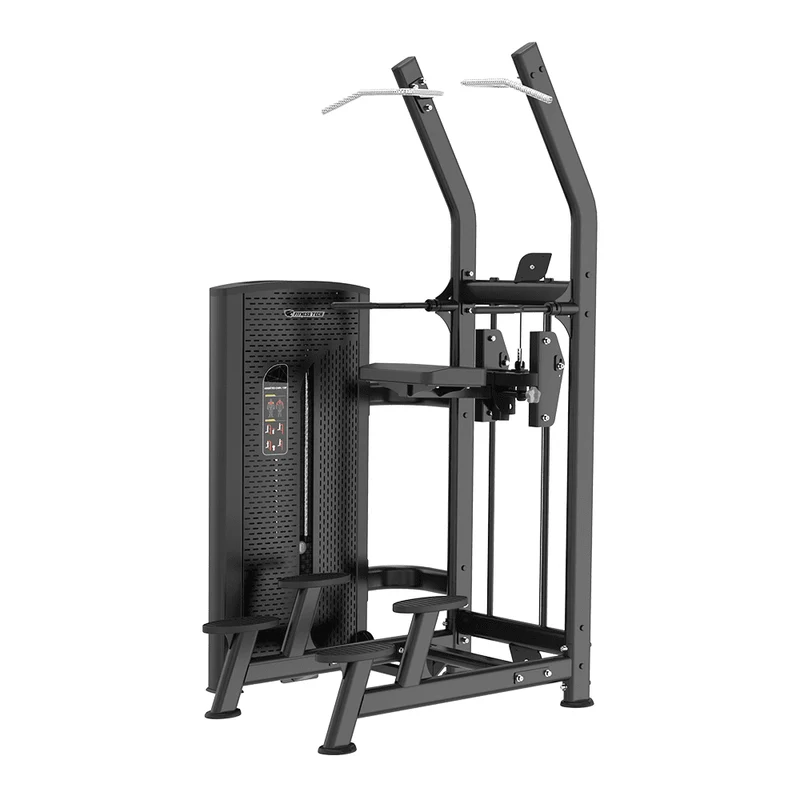 Tractions et Dips Assistés | Machine sélectorisée double - Pro Series