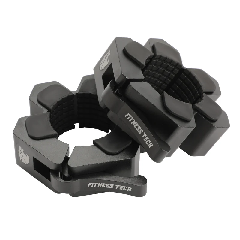 Colliers de Serrage en Aluminium pour Barre Olympique 50 mm (2 pcs)