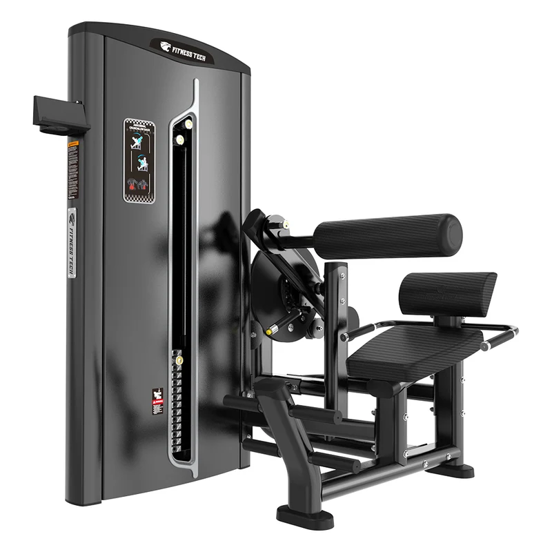 Crunch Abdominal et Extension Lombaire | Machine sélectorisée duale - Pro Tech Series