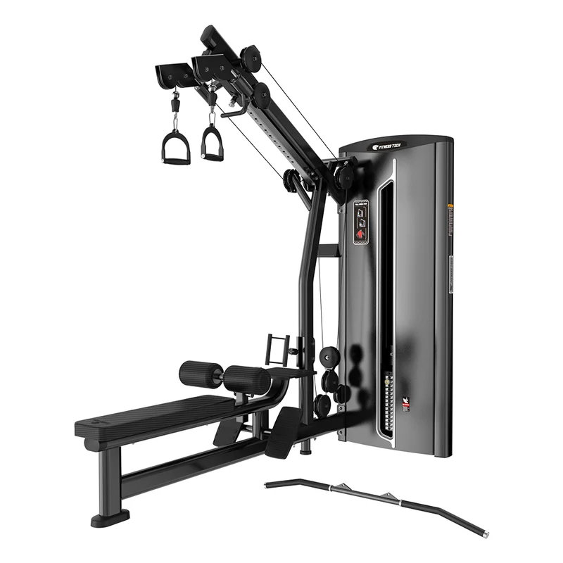 Tirage Vertical et Rowing Bas | Machine sélectorisée duale - Pro Tech Series