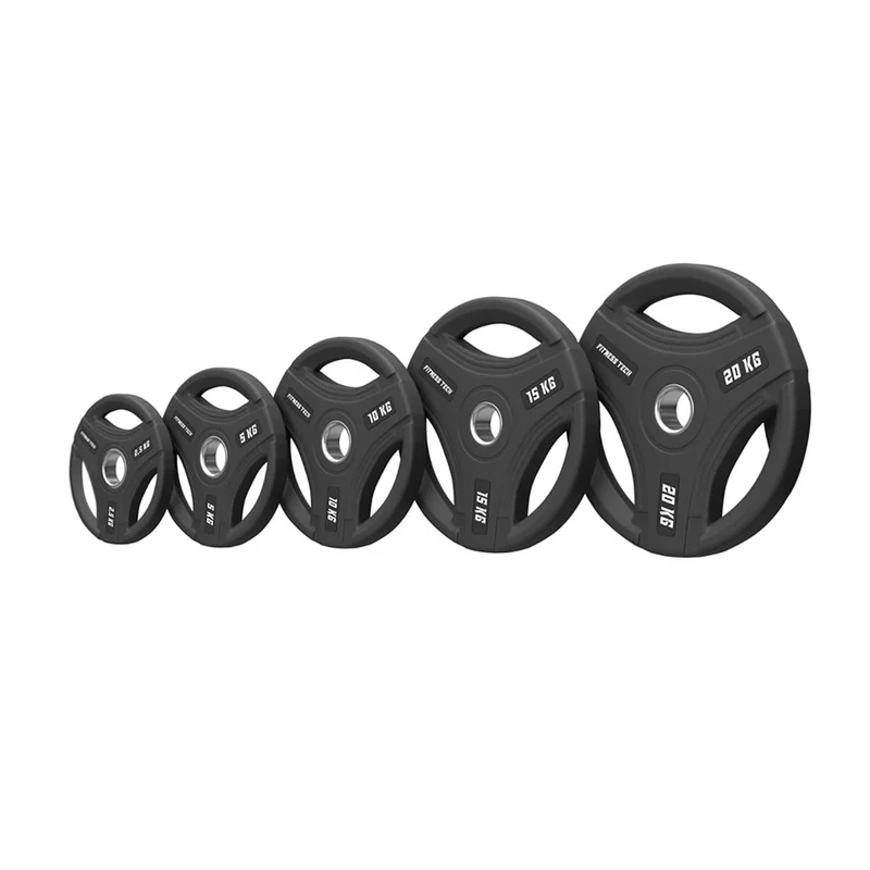 Set 105 kg Disques de Musculation Tri Grip Premium 50mm