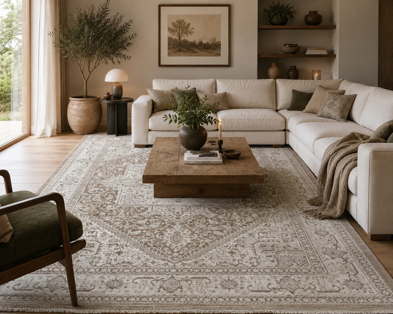 Tapis VESTIGE 05 Vintage – Chic et Moderne pour Salon & Chambre