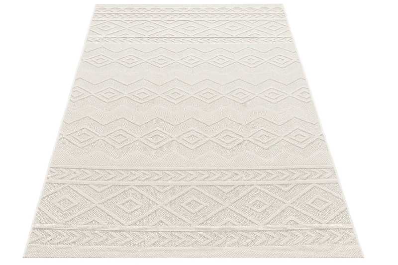 Tapis style berbère crème–Pour salon et chambre-MIRA 02