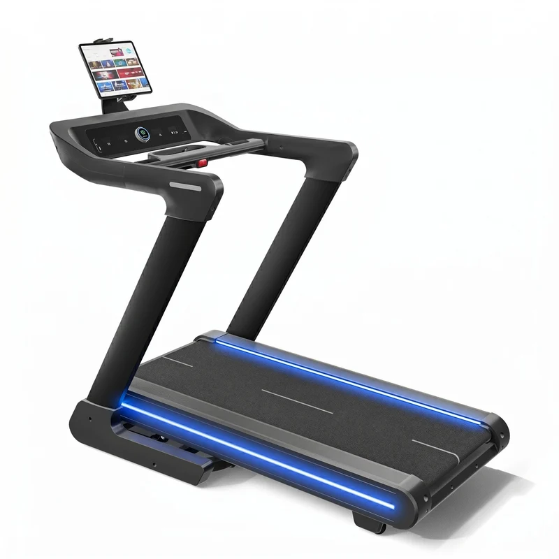 Tapis de course Apex – 20 km/h – Inclinaison 16 % – 7 CV – Bluetooth