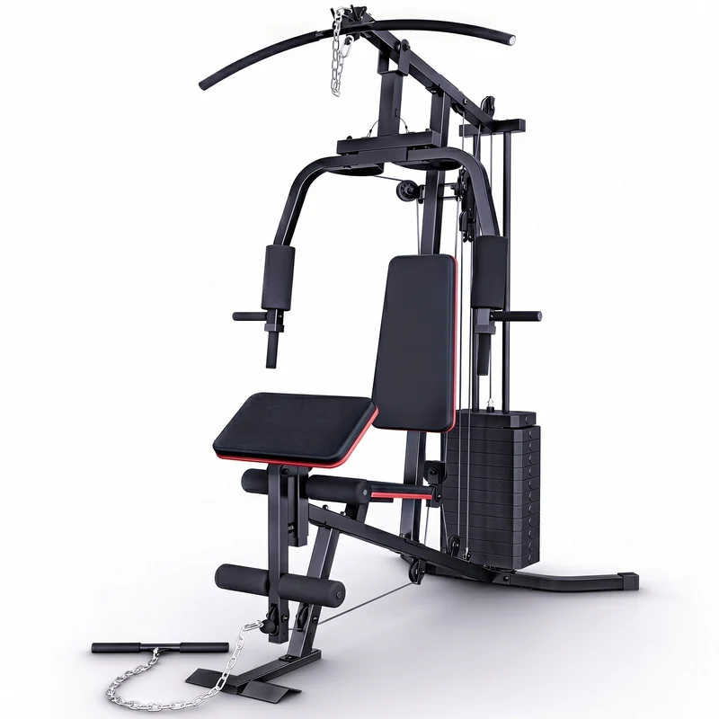 Station de Musculation Homefit Hercules X40 – 40+ Exercices – Bloc de Poids 70 kg – Charge Max. 120 kg