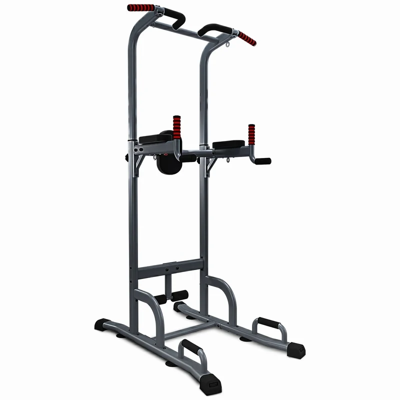 Chaise Romaine Homefit Spartan 7-en-1 – Barre de Traction Réglable – Dips & Abdos – Charge Max. 120 kg