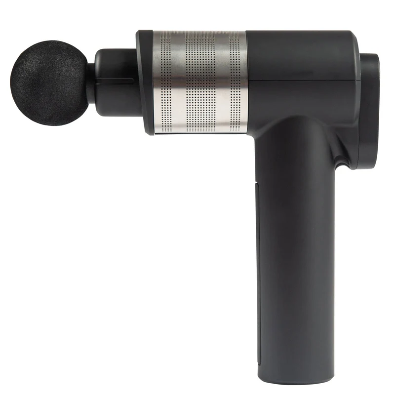 Pistolet de Massage Homefit – 3 Vitesses – 2800 Battements/min – 5 Embouts – Autonomie 3 à 5 h