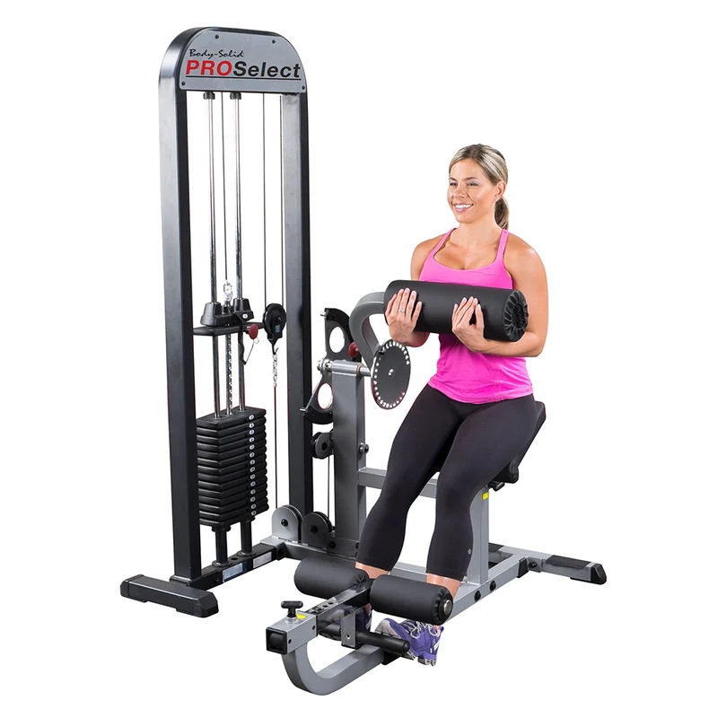 Appareil de musculation abdominale et dorsale Proselect Selectorized - GCAB-STK