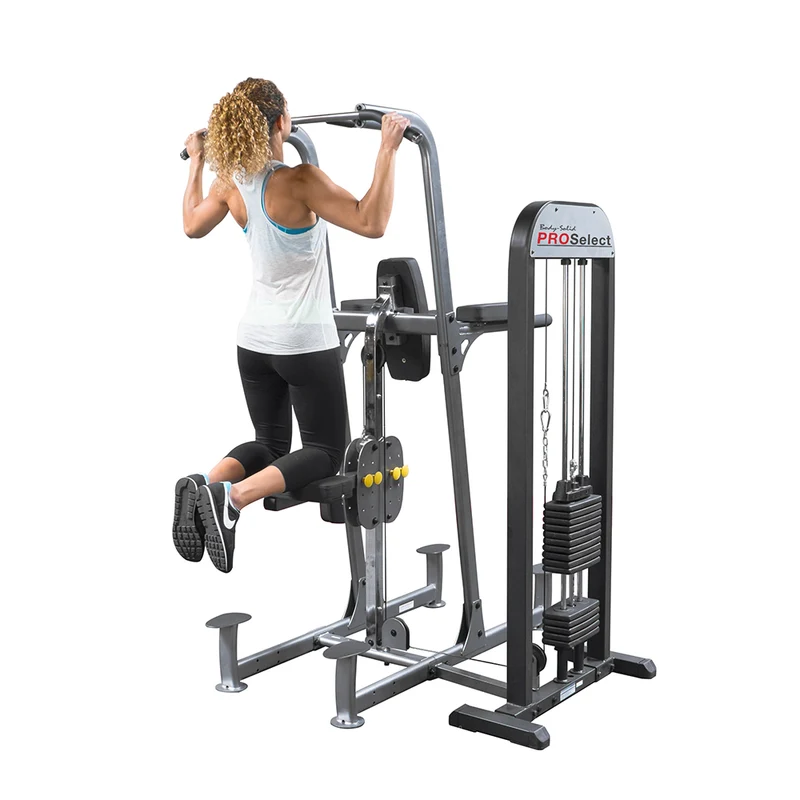Appareil à dips et tractions assistées Body-Solid Proselect - FCD-STK