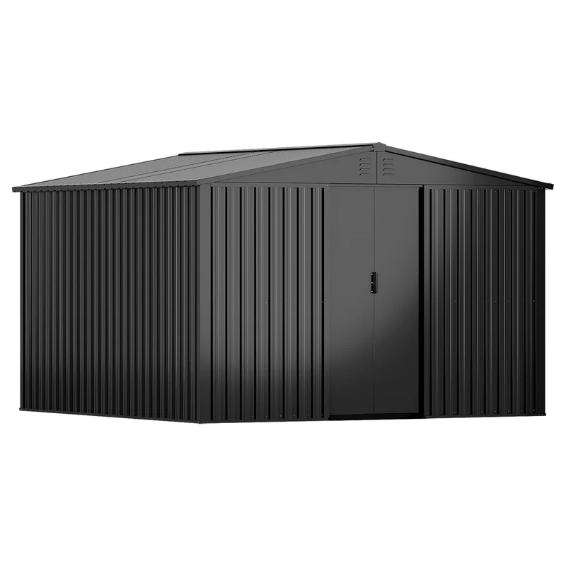 Fornorth Garden Shed 9m2, black